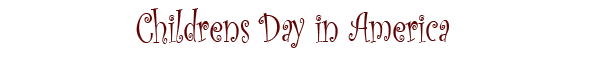 children's day in america
