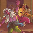 Hanuman Meets Lankini