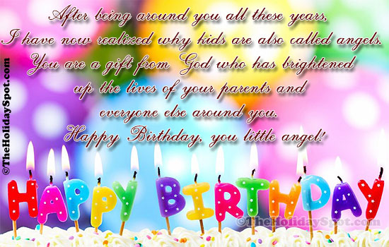 Happy Birthday Quotes - perfect Wishes for Kids