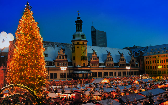 Christmas celebration in Germany