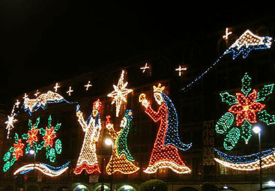 Christmas lights in Mexico