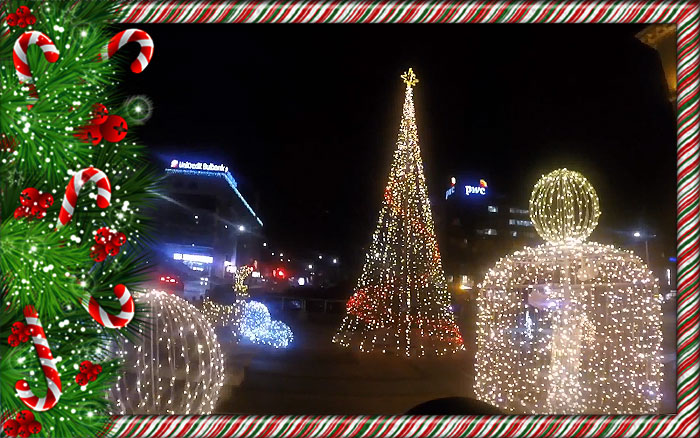 Christmas Lighting in Bulgaria