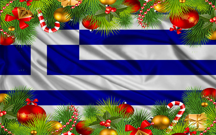 Christmas celebration in Greece