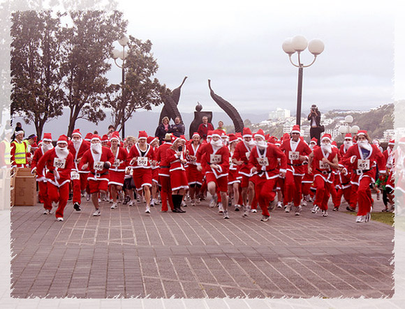 Christmas celebration in New Zealand