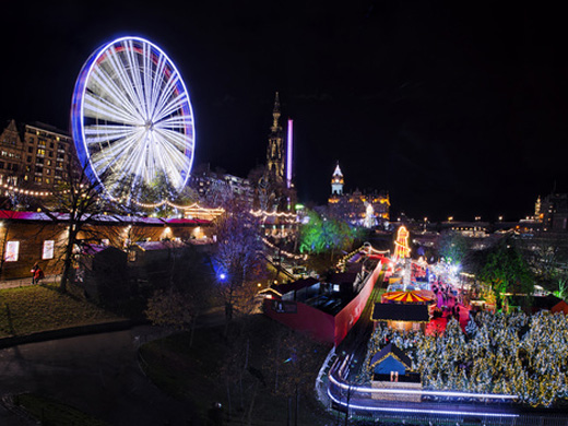 Christmas celebration in Scotland