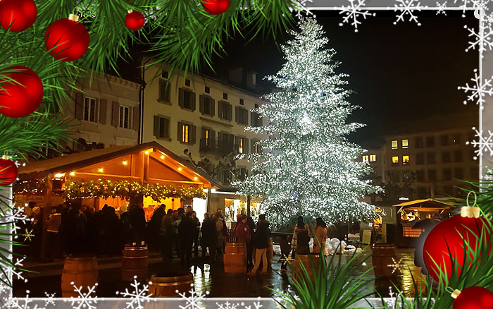 Christmas Decorations and Lightings in Switzerland