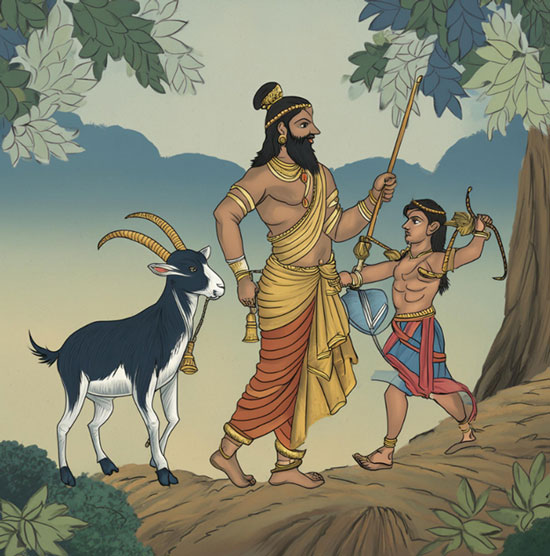 The Brahmin and the Goat