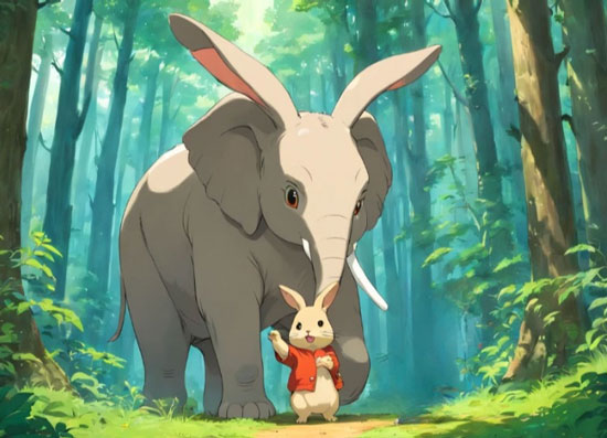 The Rabbit and the Elephant